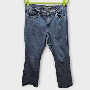 Levis Classic Bootcut Jeans Womens 14S Blue Denim Medium Wash 39252-0028 W32 L30